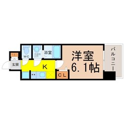 プレサンス大須観音フィエスタの物件間取画像